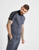 Lacoste Colour Block Linear Shoulder Logo Poloshirt Herren