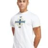 Official Team Northern Ireland Crest T-Shirt -Modische Sportbekleidung jd 185255 a