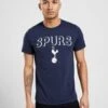 Official Team Tottenham Hotspur Badge T-Shirt Herren -Modische Sportbekleidung jd 298420 a