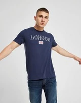 Official Team London Flag Short Sleeve T-Shirt Herren