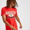 Official Team Manchester North West Short Sleeve T-Shirt Herren -Modische Sportbekleidung jd 336479 a