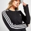 Adidas Originals 3-Stripes California Langarmshirt Damen 2 Adidas Originals 3-Stripes California Langarmshirt Damen -Modische Sportbekleidung jd 393729 a