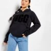 UGG Fuzzy Logo Hoodie Damen 2 UGG Fuzzy Logo Hoodie Damen -Modische Sportbekleidung jd 460663 a