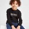 BOSS Large Logo Langarmshirt Kleinkinder