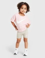 Nike Girls' Graphic T-Shirt/Cycle Shorts Set Baby 4 Nike Girls' Graphic T-Shirt/Cycle Shorts Set Baby – Bild 2