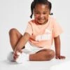 Puma Girls' Core T-Shirt & Shorts Set Baby
