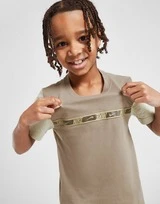 Nike Swoosh Tape T-Shirt/Shorts Set Kleinkinder 4 Nike Swoosh Tape T-Shirt/Shorts Set Kleinkinder – Bild 2