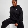 Nike Plus Size Club Overhead Hoodie Damen -Modische Sportbekleidung jd 556852 a