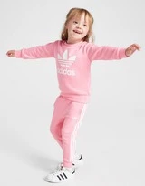 Adidas Originals Trefoil Crew Trainingsanzug Baby