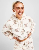 JUICY COUTURE All Over Print Faux Fur Full Zip Hoodie Damen 6 JUICY COUTURE All Over Print Faux Fur Full Zip Hoodie Damen – Bild 4