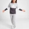Adidas Colour Block Fleece Trainingsanzug Kinder 1 Adidas Colour Block Fleece Trainingsanzug Kinder -Modische Sportbekleidung jd 562464 a
