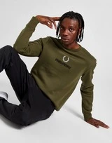 Fred Perry Global Stack Crew Sweatshirt Herren