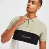 Fred Perry Embroidered Colour Block Poloshirt Herren