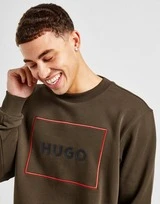 HUGO Delery Large Logo Sweatshirt Herren 4 HUGO Delery Large Logo Sweatshirt Herren – Bild 2