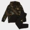 Jordan All Over Print Metallic Trainingsanzug Kleinkinder 1 Jordan All Over Print Metallic Trainingsanzug Kleinkinder -Modische Sportbekleidung jd 575967 a
