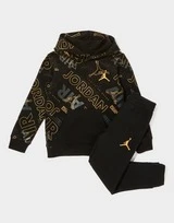 Jordan All Over Print Metallic Trainingsanzug Kleinkinder