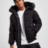 Supply & Demand Orion Short Parka Jacke Herren -Modische Sportbekleidung jd 576469 a