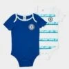 Official Team Chelsea FC 2022/23 Home/Away Babygrows Baby -Modische Sportbekleidung jd 579194 a