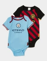 Official Team Manchester City 22/23 Home/Away Strampler Baby 3 Official Team Manchester City 22/23 Home/Away Strampler Baby