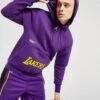 Jordan NBA LA Lakers Fleece Pullover Hoodie Herren