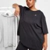 Jordan Plus Size Essential T-Shirt Damen -Modische Sportbekleidung jd 597323 a