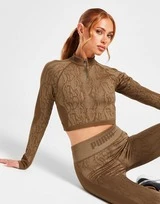 Puma FormKnit 1/4 Zip Top Damen 6 Puma FormKnit 1/4 Zip Top Damen – Bild 4