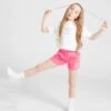 JUICY COUTURE Girls' Glitter Velour T-Shirt/Shorts Set Kleinkinder -Modische Sportbekleidung jd 607314 a