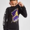 Jordan NBA LA Lakers Max90 Langarmshirt Kinder