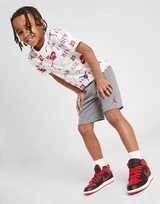 Jordan All Over Print T-Shirt/Shorts Set Kleinkinder