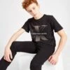 Calvin Klein Jeans Lines Logo T-Shirt Kinder -Modische Sportbekleidung jd 610634 a