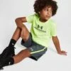 Under Armour Tech Twist T-Shirt/Woven Shorts Set Kleinkinder -Modische Sportbekleidung jd 613034 a