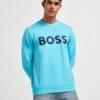 BOSS Salbo Embroidered Logo Sweatshirt Herren 2 BOSS Salbo Embroidered Logo Sweatshirt Herren -Modische Sportbekleidung jd 613450 a