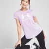 Under Armour Girls' Fitness UA Sport Logo T-Shirt Kinder
