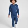 The North Face Box Logo Crew Trainingsanzug Kleinkinder -Modische Sportbekleidung jd 615994 a
