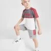 Adidas Linear T-Shirt/Shorts Set Kleinkinder 1 Adidas Linear T-Shirt/Shorts Set Kleinkinder -Modische Sportbekleidung jd 619136 a