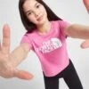 The North Face Girls' Crop Graphic T-Shirt Kinder 2 The North Face Girls' Crop Graphic T-Shirt Kinder -Modische Sportbekleidung jd 619323 a