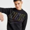 Nike Multi-Colour Swoosh Crew Sweatshirt Herren -Modische Sportbekleidung jd 619872 a