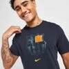 Nike FC Barcelona Crest T-Shirt Herren