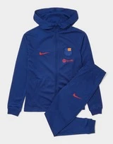 Nike FC Barcelona Strike Hooded Trainingsanzug Kinder