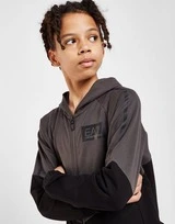 Emporio Armani EA7 Colour Block Zip Through Hoodie Kinder