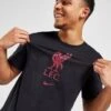 Nike Liverpool FC Crest Short Sleeve T-Shirt Herren -Modische Sportbekleidung jd 621062 a