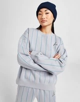 Jordan Pinstripe Crew Sweatshirt Damen