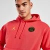 Jordan Paris Saint Germain Fleece Pullover Hoodie 1 Jordan Paris Saint Germain Fleece Pullover Hoodie -Modische Sportbekleidung jd 621374 a