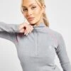 Gym King Intention 1/4 Zip Top Damen -Modische Sportbekleidung jd 621780 a