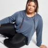 Nike Plus Size Dri-FIT One Langarmshirt Damen -Modische Sportbekleidung jd 622075 a
