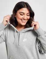 Nike Plus Size Club Overhead Hoodie Damen 7 Nike Plus Size Club Overhead Hoodie Damen – Bild 5