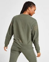 Emporio Armani EA7 Oversized Logo Crew Sweatshirt Damen 5 Emporio Armani EA7 Oversized Logo Crew Sweatshirt Damen – Bild 3