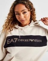 Emporio Armani EA7 Colour Block Overhead Hoodie Damen 3 Emporio Armani EA7 Colour Block Overhead Hoodie Damen