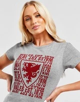 Official Team Wales 1876 T-Shirt Damen