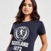 Official Team Scotland 1873 T-Shirt Damen -Modische Sportbekleidung jd 624232 a